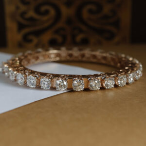 80 Pointer Diamond Bangle Pacheli Style