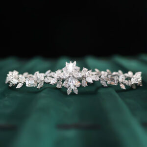 Modern Loose Fancy Diamond Bracelet