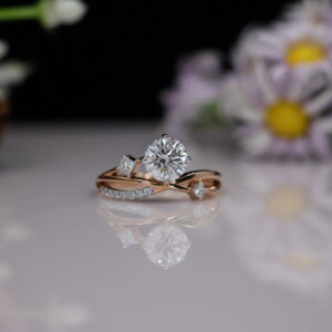 Bridal Lab Grown Solitaire Diamond Ring