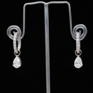 Solitaire Lab Grown Diamond Bali Earring