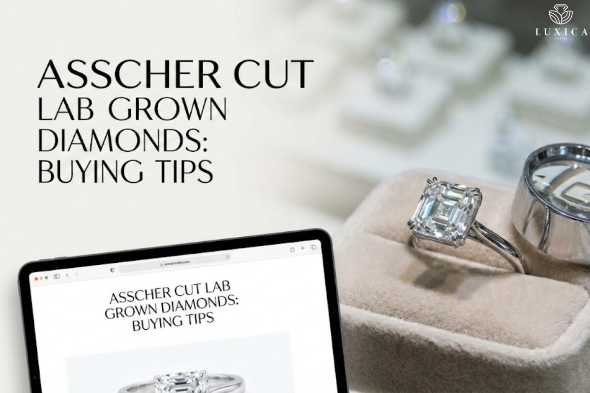 Asscher Cut Lab Grown Diamonds: Buying Tips